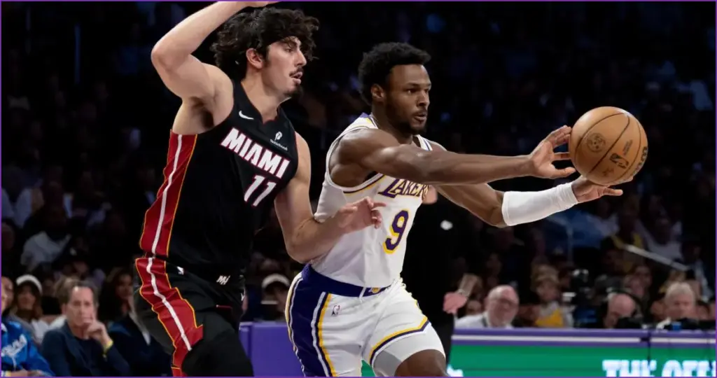 Bronny james shines as lakers thrive despite challenges