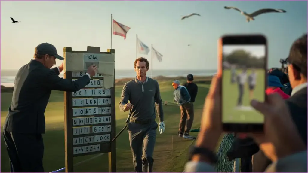 Chris Evans Steps Back from Golf Match with Andy Murray Amid Controversy Chris evans steps back from golf match with andy murray