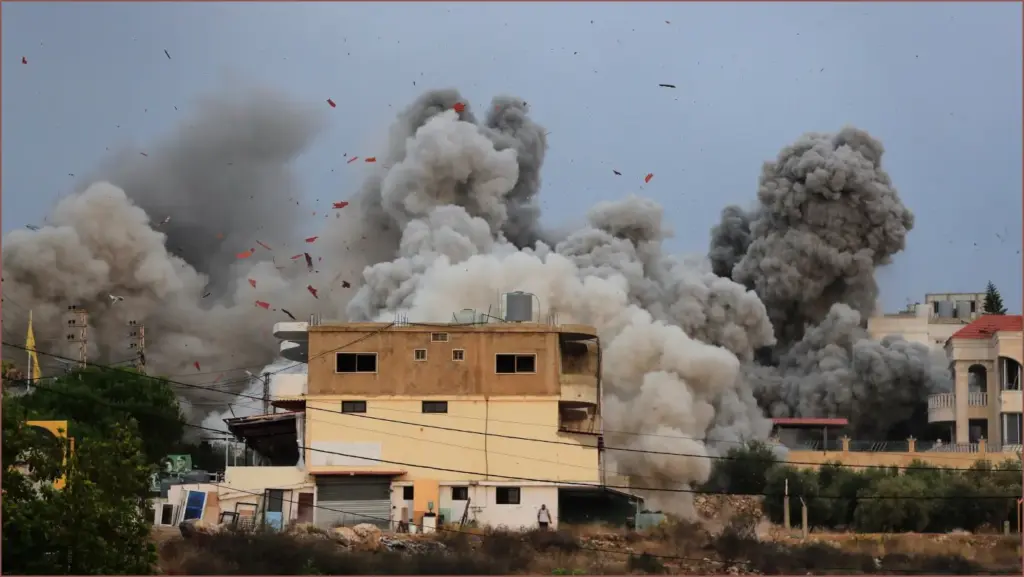 Israeli Jets Intensify Airstrikes in Southern Lebanon Israeli jets intensify airstrikes in southern lebanon