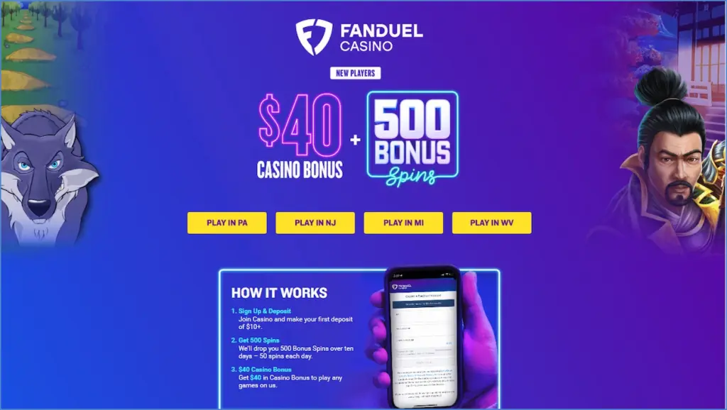 Unlock a $40 casino bonus with fanduel promo code