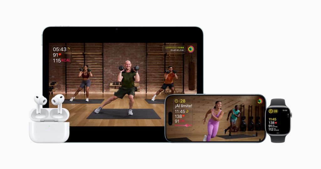 Apple fitness+ launches in 28 new markets