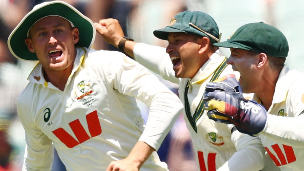 Australia clinches ashes series with third test triumph in adelaide