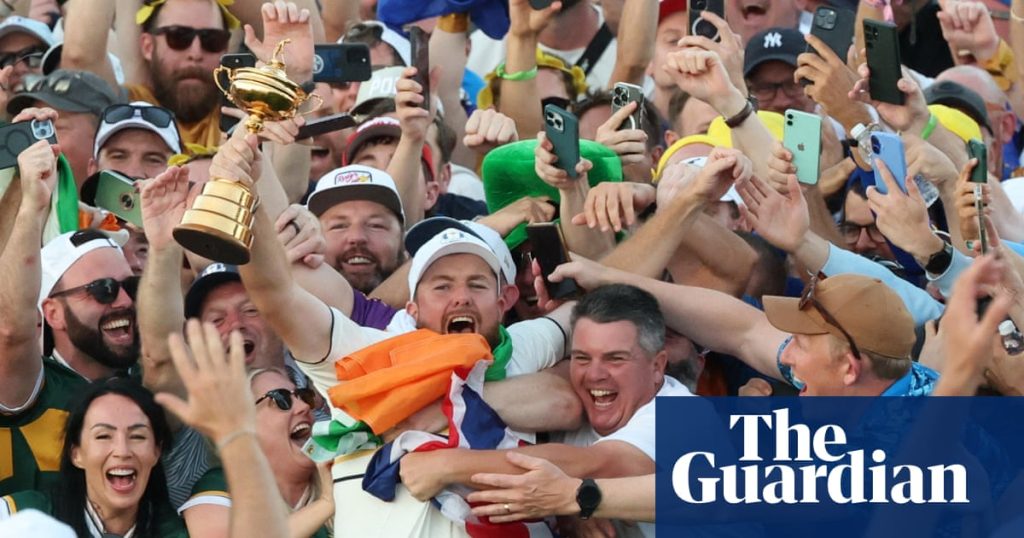 Europe's stunning ryder cup victory caps an unexpected week