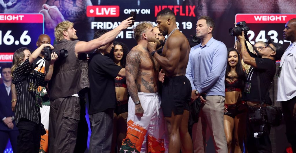 Exciting real time updates on the paul vs. joshua undercard and