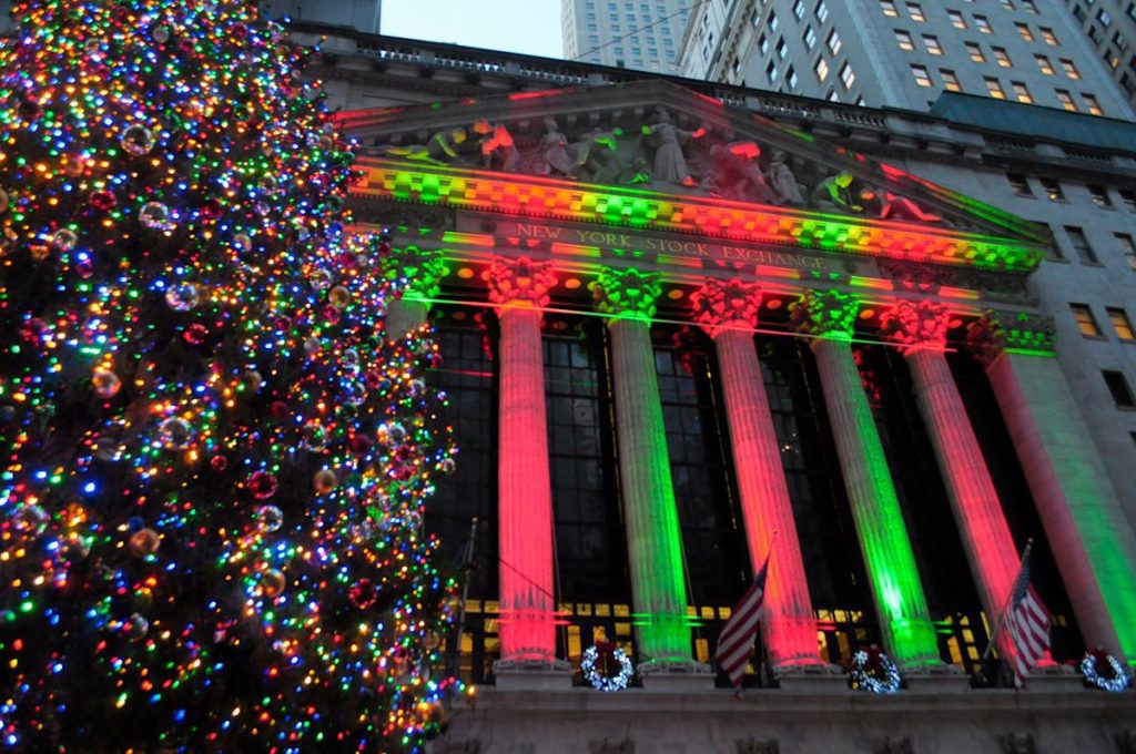 Ftse 100 and us stocks surge as volatile week concludes