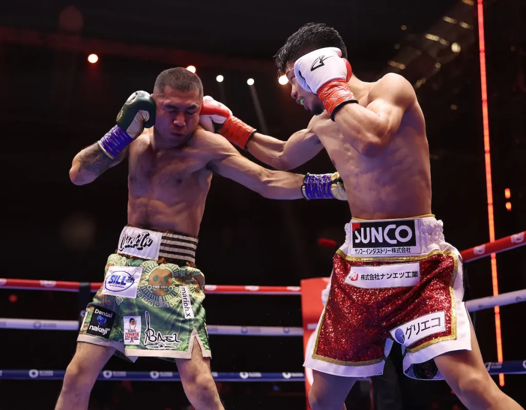 Junto nakatani prevails over unfortunate sebastian hernandez