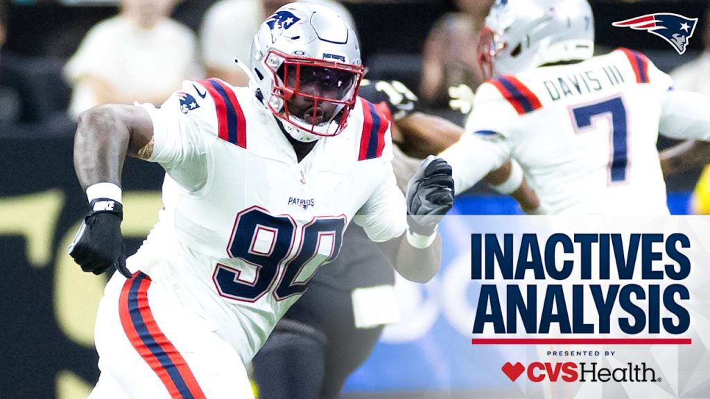 Patriots welcome barmore, davis iii, jones, and landry for sunday