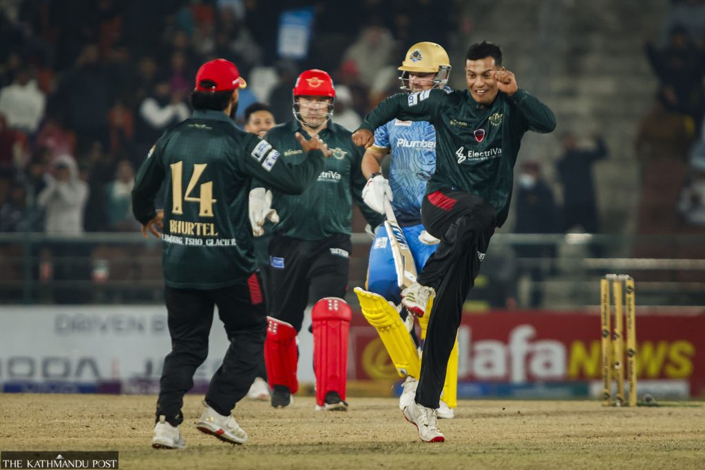 Rossington ton revives pokhara's playoff aspirations