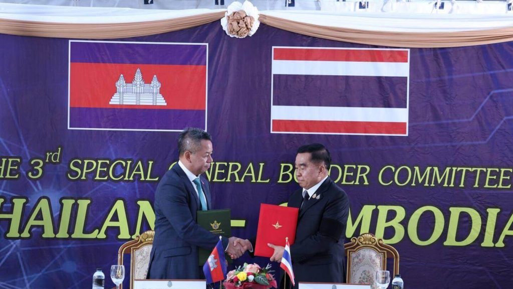 Thailand and cambodia reach historic ceasefire to resolve border dispute