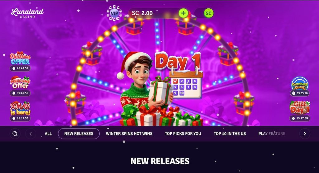 Unlock Your Holiday Rewards at Lunaland Casino Unlock your holiday rewards at lunaland casino