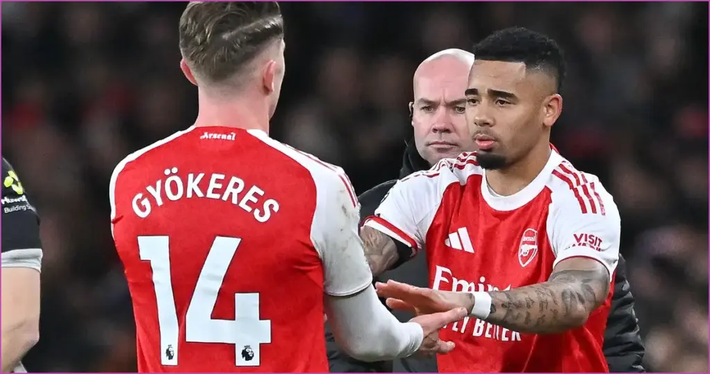 Arsenal's challenge: navigating controversial referee decisions with gyokeres and jesus