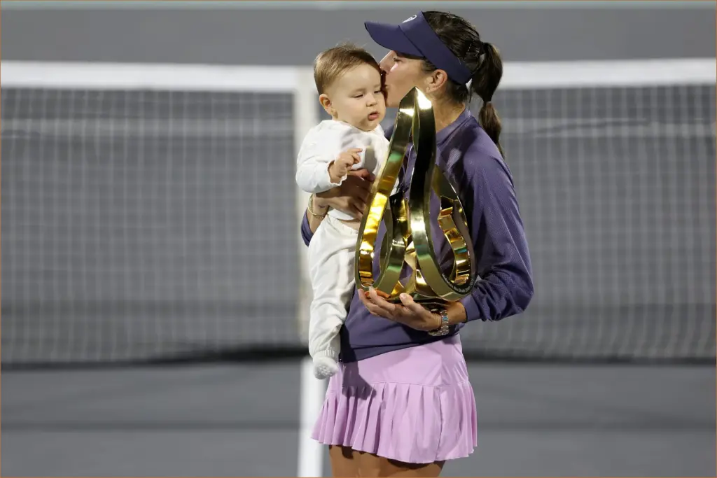 Celebrating moms: memorable moments on the wta tour 2025