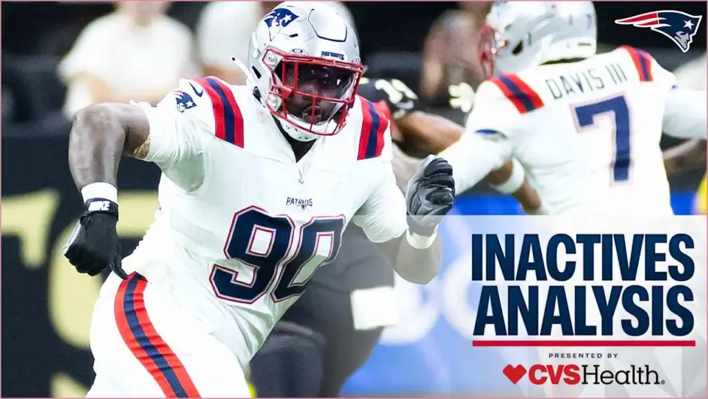 Patriots welcome barmore, davis iii, jones, and landry for sunday