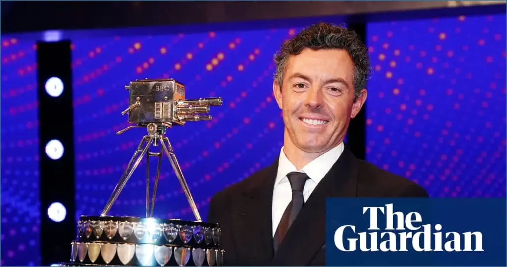 Rory McIlroy Crowned Sports Personality of the Year, Ending Golf’s Drought Rory mcilroy crowned sports personality of the year, ending golf's