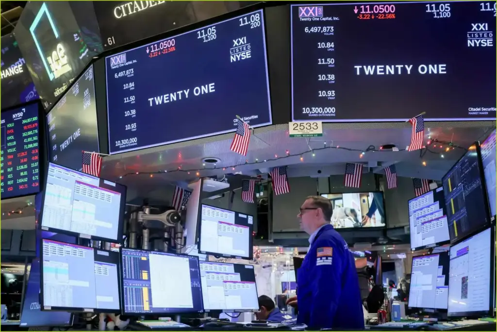 Stock indexes diverge as fed's interest rate decision approaches
