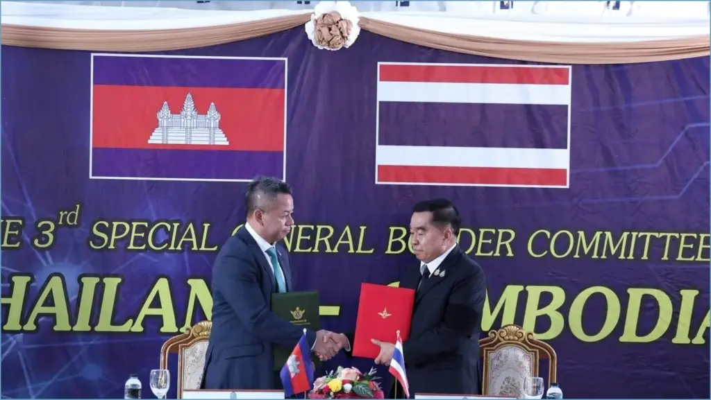 Thailand and cambodia reach historic ceasefire to resolve border dispute