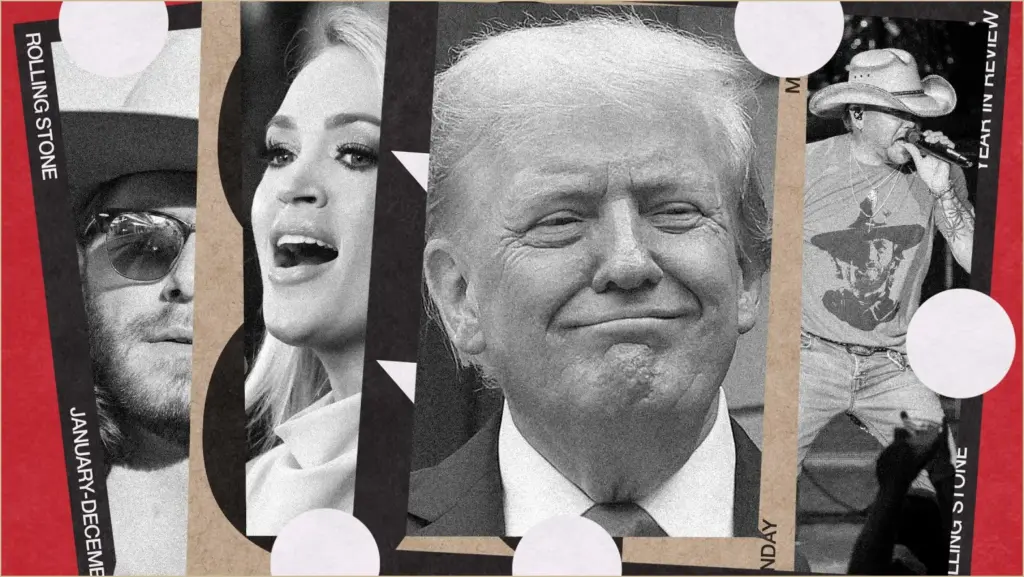 The rise of country music's maga wave in 2025