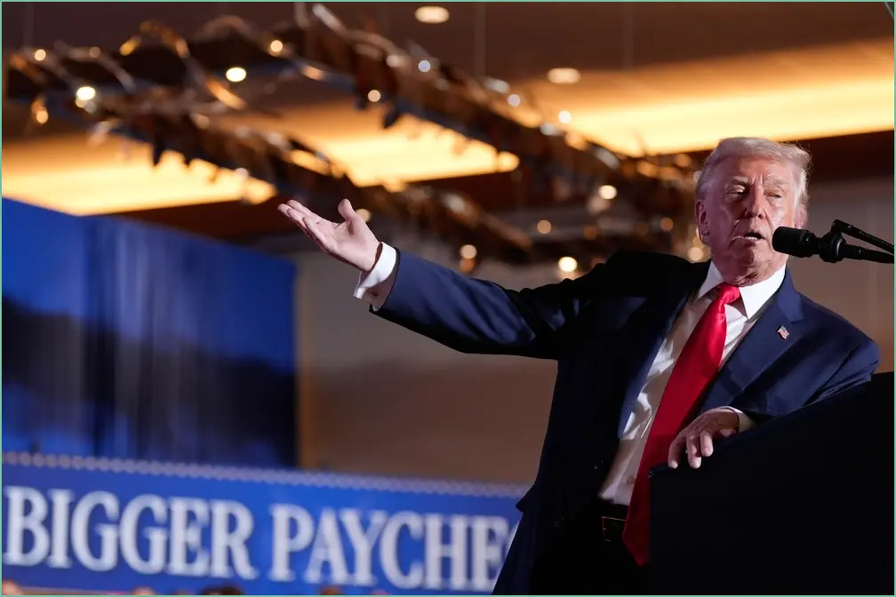 Trump Delivers Sharp Critique of Rivals While Celebrating Economic Achievements at Mount Airy Rally Trump delivers sharp critique of rivals while celebrating economic achievements
