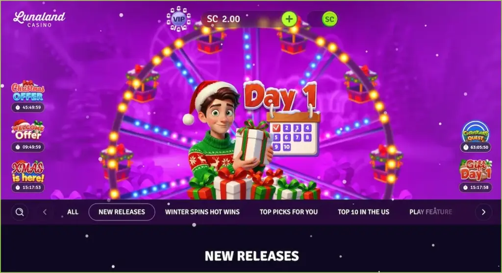 Unlock Your Holiday Rewards at Lunaland Casino Unlock your holiday rewards at lunaland casino