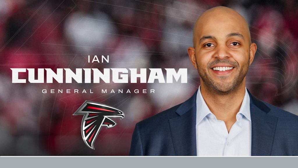 Atlanta falcons welcome ian cunningham as new general manager