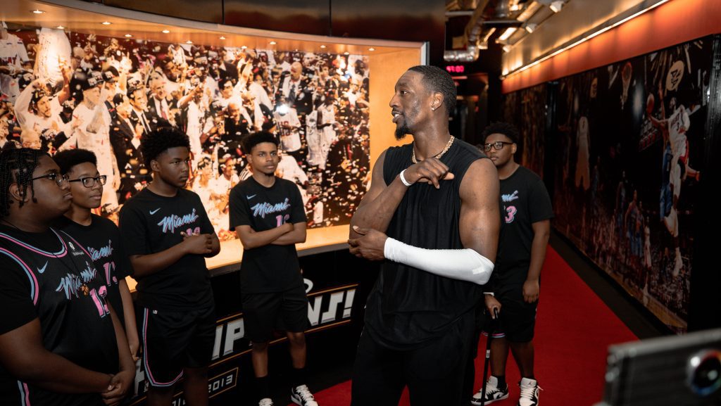 Bam Adebayo Honored with NBA Cares Community Assist Award Bam adebayo honored with nba cares community assist award