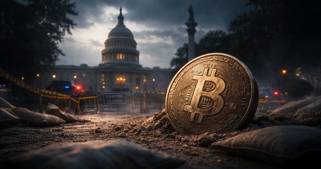 Bitcoin navigates market uncertainty amid potential us government shutdown