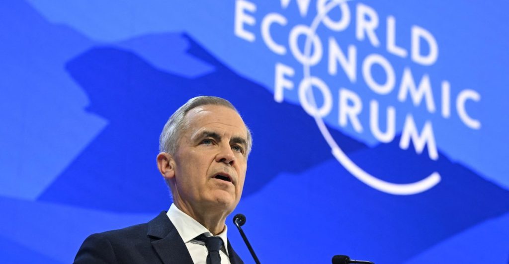 Canada's pm signals a new era at davos