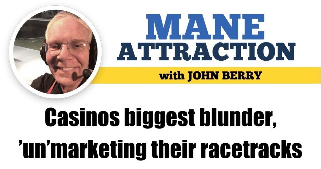 Casinos miss the mark by overlooking their racetracks