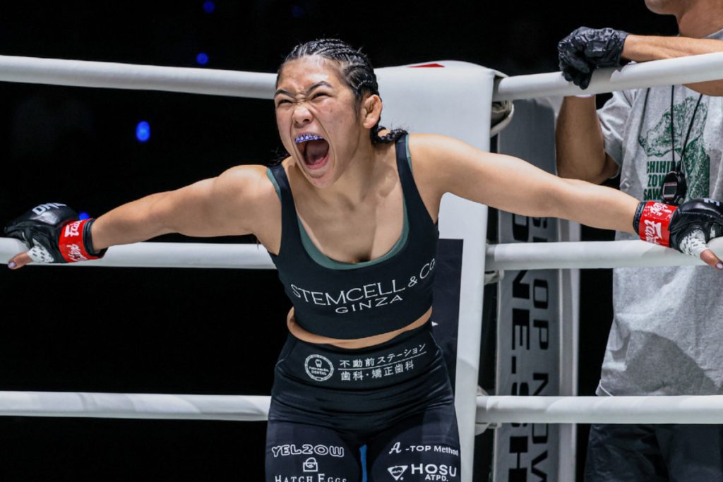 Chihiro sawada aims for world title after one fight night