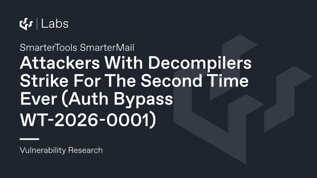 Decompilers target smartertools smartermail: a new auth bypass threat