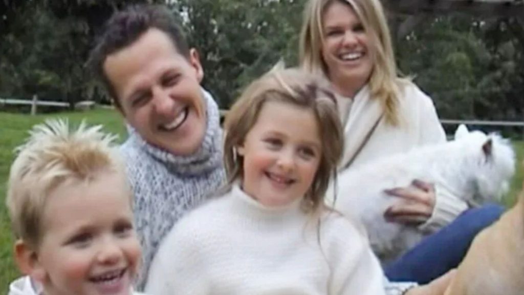 Emotional birthday tribute from michael schumacher's daughter featuring joyful family