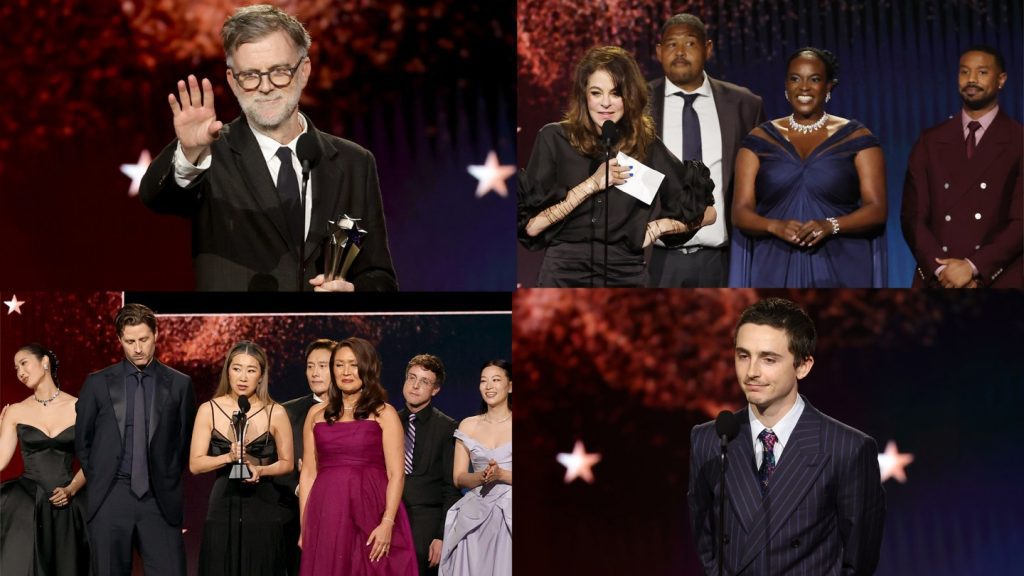 Live updates on the 2026 critics choice awards winners