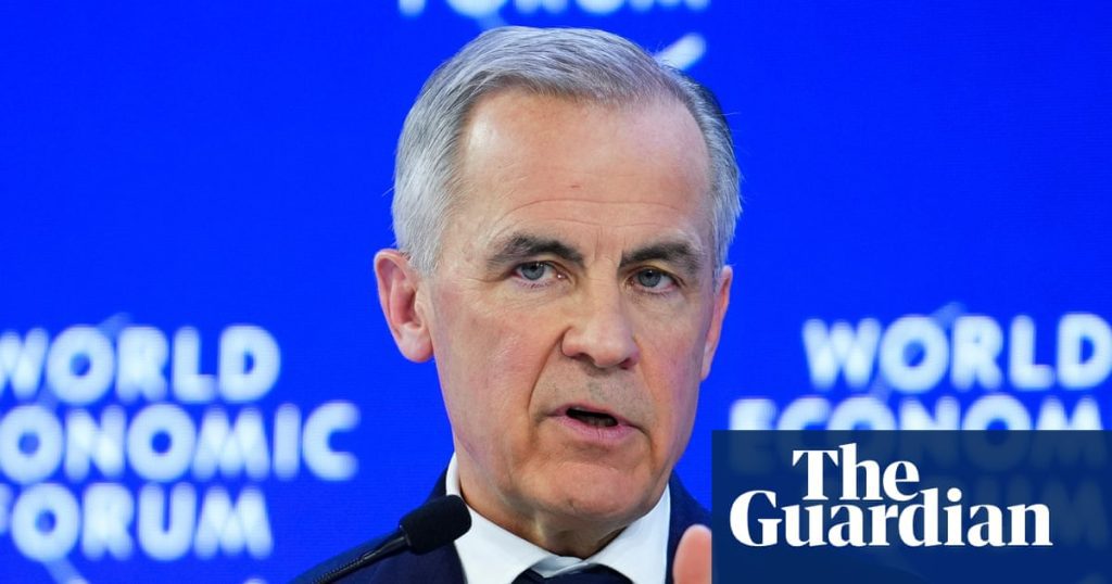 Mark carney at davos declares the end of the old