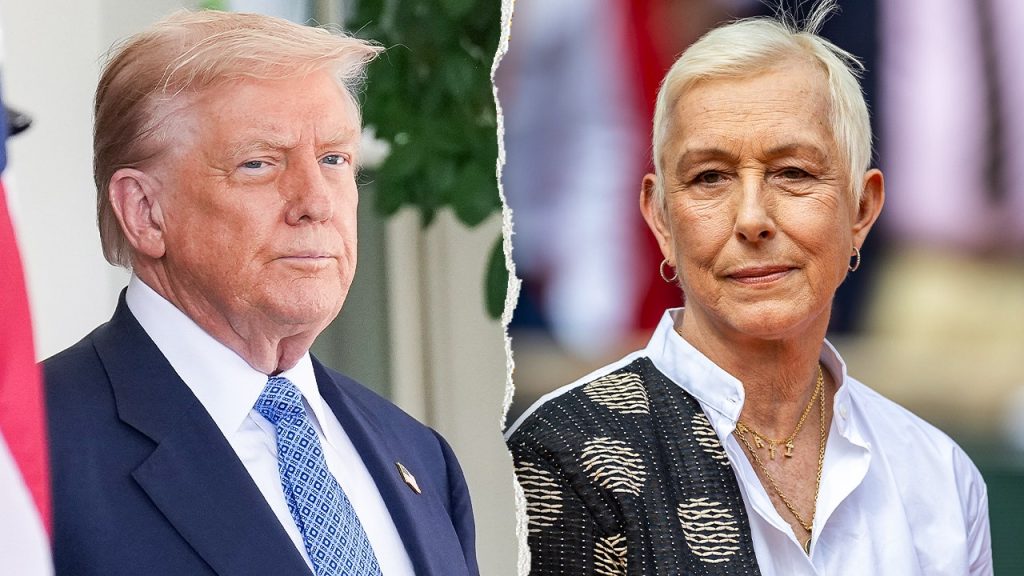 Martina navratilova sparks controversy with trump remarks