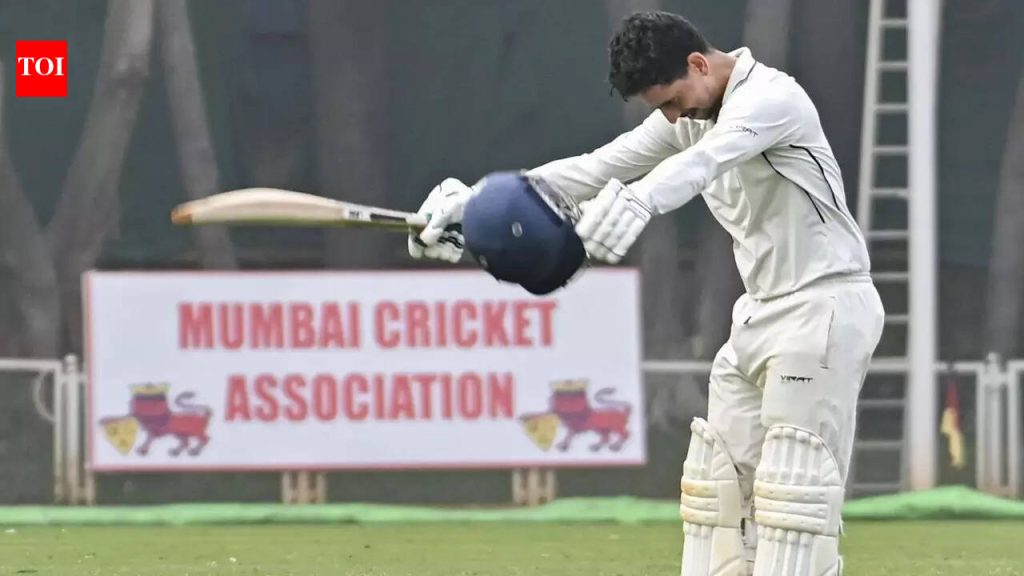 Siddhesh lad's journey: from retirement doubts to ranji trophy record breaker