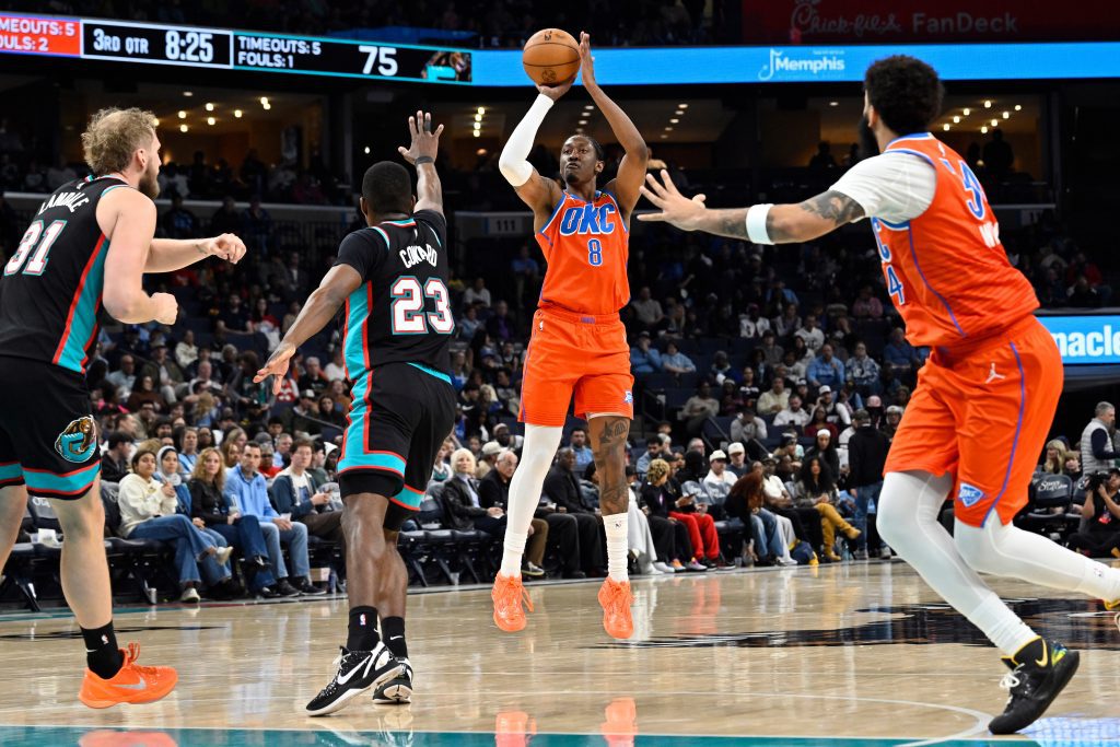 Stunning comeback: thunder overcome 21 point deficit to edge grizzlies 117 116