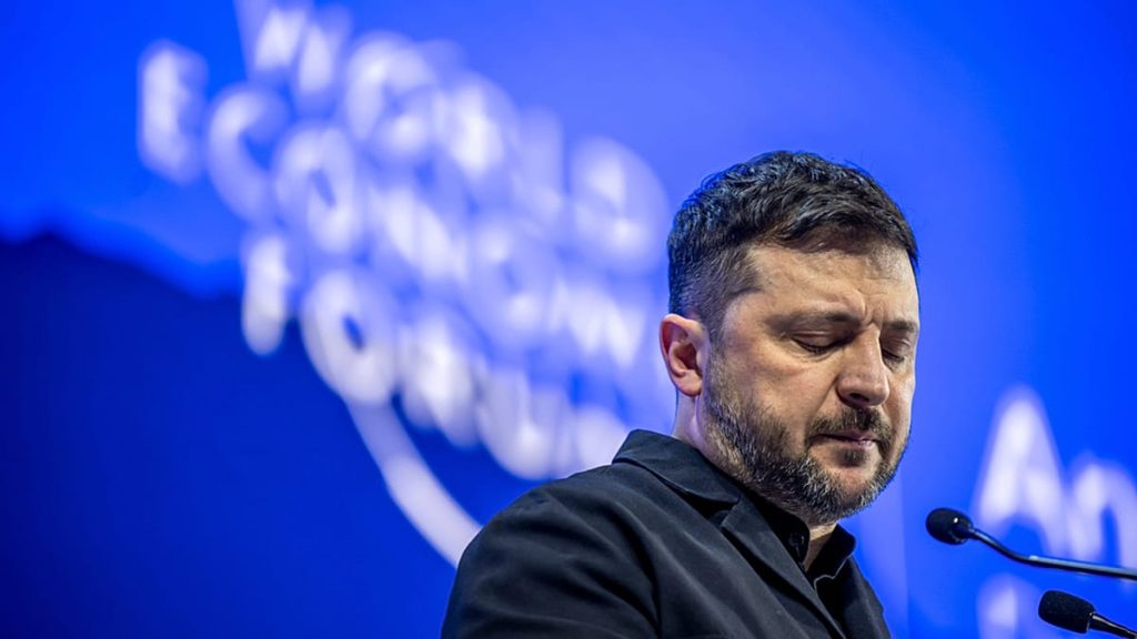 Zelenskyy critiques europe's sense of direction in powerful davos speech