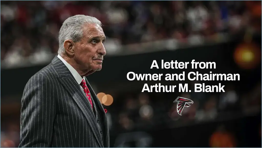A message from arthur m. blank, owner and chairman