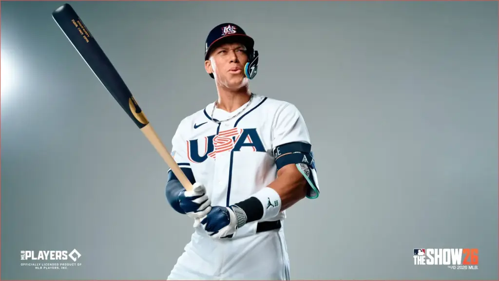 Aaron judge takes center stage as mlb the show 26
