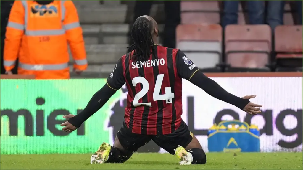 Bournemouth edges out spurs in thrilling 5 goal clash