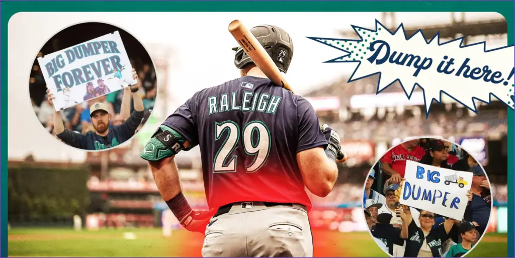 Cal raleigh's powerful swing drives home runs