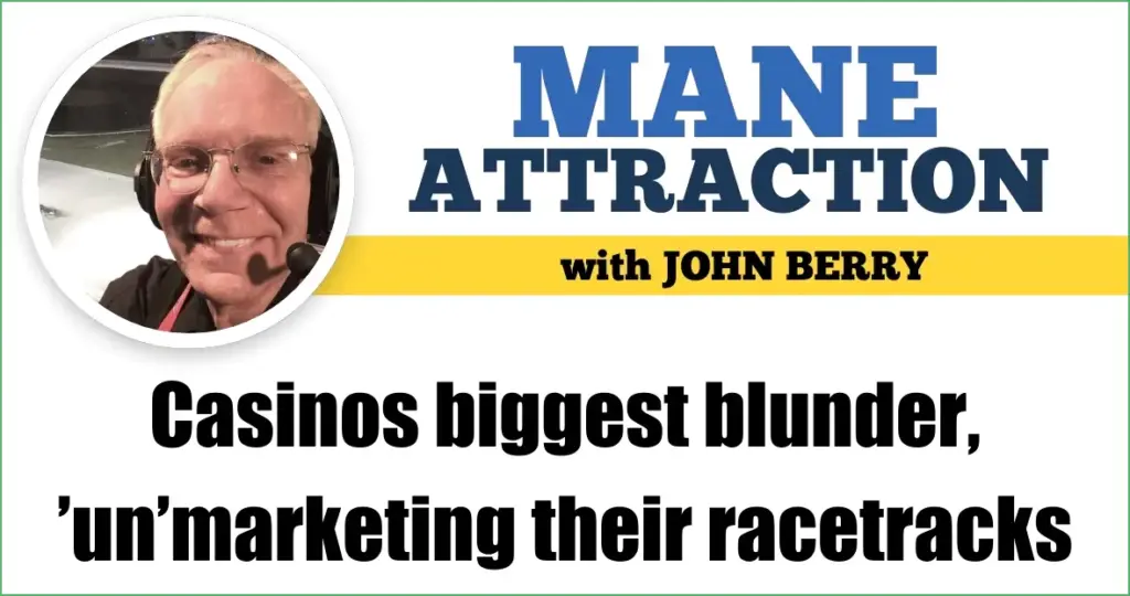 Casinos miss the mark by overlooking their racetracks