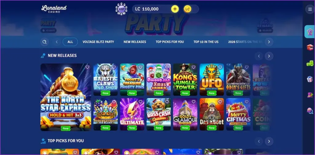 Claim your 100,000 luna coins today at lunaland casino 2026