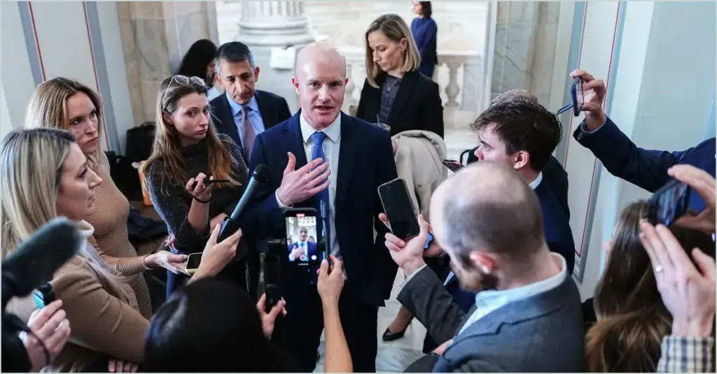 Coinbase withdraws support for senate clarity act