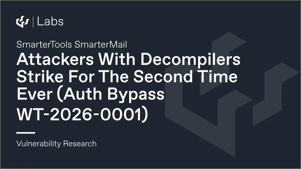 Decompilers target smartertools smartermail: a new auth bypass threat