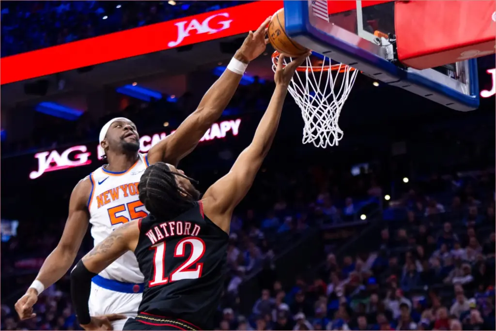 Knicks triumph over 76ers with anunoby's stellar performance