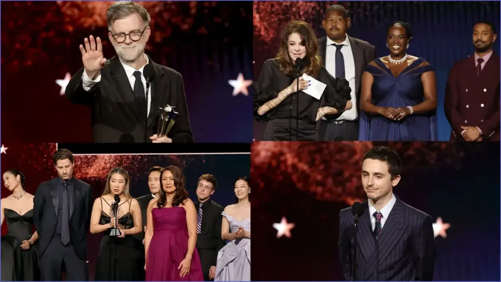 Live Updates on the 2026 Critics Choice Awards Winners Live updates on the 2026 critics choice awards winners