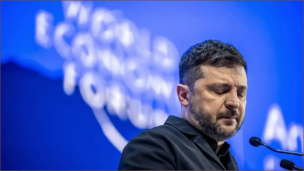 Zelenskyy critiques europe's sense of direction in powerful davos speech