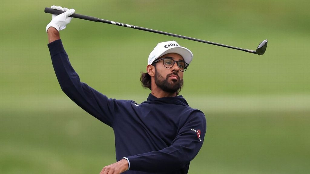 Akshay bhatia soars to third round lead at pebble beach