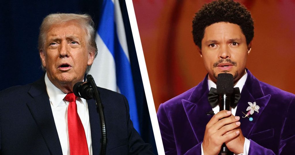 Can trump take legal action against trevor noah for a